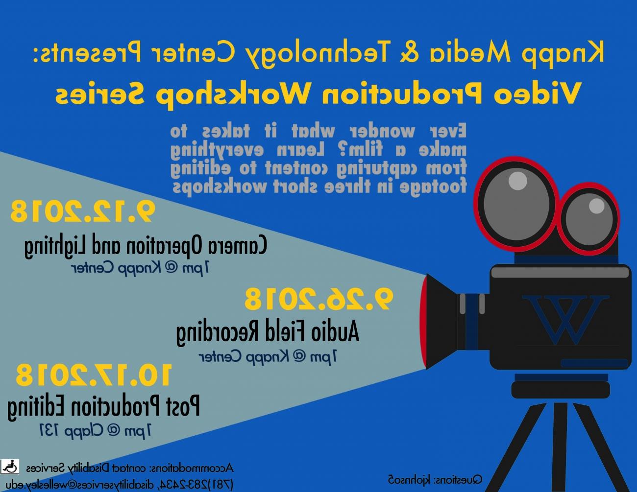 Video Production Poster